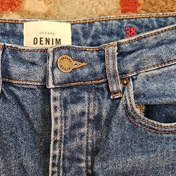 Sezane Brut Sexy Denim - Like New - Picture 2 of 6